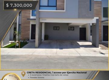 Casa de 3 habitaciones, Juárez · Ubicada en Creta Residencial – Privada Ática, con Acceso por Av Ejército Nacional