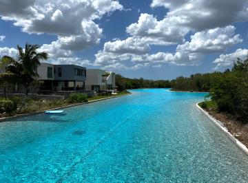 vista posterior Gran Lago · Oportunidad Premium: Lote Residencial Frente Al Lago Kanhá, Yucatán Country Club