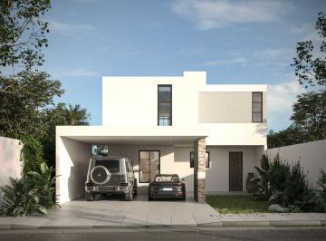 Casa en condominio de 3 habitaciones, Mérida · Privada Morera Cholul: Casas en Venta en Mérida