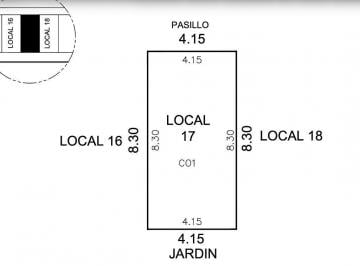 Local comercial · 34m² · Local Comercial en Renta en Plaza Malak, Jardines del Norte Mérida Yucatán