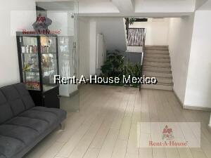 Departamento · 25m² · 1 Recámara · Departamento Amueblado en Renta en Coyoacan, Campestre Churubusco Rt 26 - 2461.