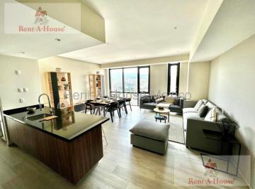 Departamento · 148m² · 3 Recámaras · 2 Estacionamientos · Departamento en Renta en Huixquilucan, hacienda de Las Palmas Rt 27 - 206.