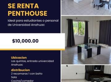 Departamento de 2 habitaciones, Córdoba · En Esta Penthouse