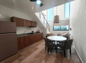 Departamento de 1 habitación, Mérida · Loft de 1 Recámara, Amueblado, con Amenidades, en Temozon.
