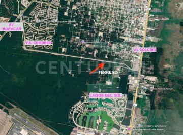 Terreno / Lote · 779m² · Terreno en Venta 780 m² en Esquina | Av Chac Mool Cancún | Comercial Uso Mixto