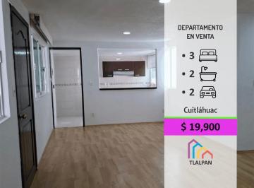 Departamento · 115m² · 3 Recámaras · 2 Estacionamientos · Renta de Departamento en Tlalpan Zona de Hospitales