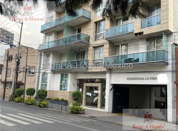 Departamento · 68m² · 2 Recámaras · 2 Estacionamientos · Departamento en Renta en Iztacalco, San Francisco Xilcantongo Am. 26 - 3343