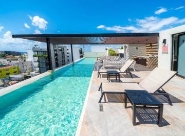 Departamento de 1 habitación, Solidaridad · Se Renta Penthouse 1 Rec 2 Ba Amob Playa del Carmen $54