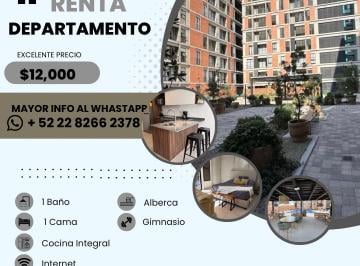 Departamento de 1 habitación, Zapopan · Exclusivo Loft en Zapopan | Anuva