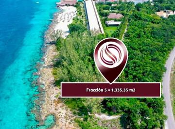 Terreno comercial , Cozumel · Lote Comercial de 1,136.08 m² con Frente Directo Al Mar, en Venta