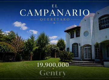 Casa · 470m² · 3 Recámaras · 9 Estacionamientos · Casa en Venta en El Campanario Querétaro