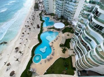 Departamento de 2 habitaciones, Benito Juárez · Zona Hotelera Departamento en Venta o Renta Bay Grand View