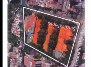 Terreno / Lote · 13239m² · Terreno en Venta en Hipodromo Condesa Para Proyecto Nuevo!