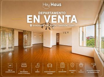 Departamento de 2 habitaciones, Alvaro Obregón · Departamento en Venta en Guadalupe Inn