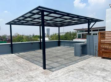 Departamento de 2 habitaciones, Cuauhtémoc · Renta Departamento con Rooftop Privado en La Roma