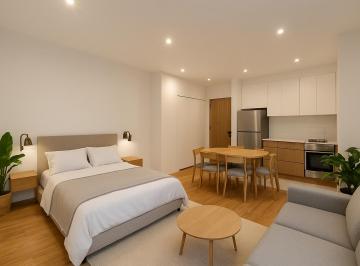 Departamento de 1 habitación, Alvaro Obregón · Departamento Amueblado en Renta, Las Águilas