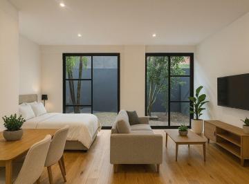 Departamento de 1 habitación, Alvaro Obregón · Departamento Amueblado en Renta, Las Águilas