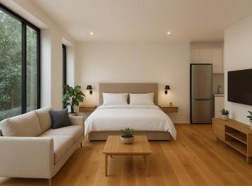 Departamento de 1 habitación, Alvaro Obregón · Departamento Amueblado en Renta, Las Águilas