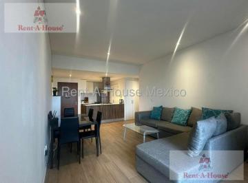 Departamento · 85m² · 2 Recámaras · 1 Estacionamiento · Departamento Amueblado en Renta en Anahuac, Miguel Hidalgo Jl 26 - 3261.