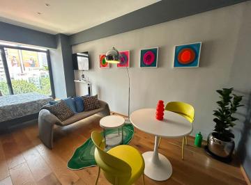 Departamento de 1 habitación, Cuauhtémoc · Loft Amueblado en Icon Roma