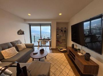 Departamento de 1 habitación, Cuajimalpa de Morelos · Renta Departamento Amueblado y Equipado 1 Rec de 57 m² en Santa Fe Cuajimalpa 15 m² de Terrazaybalcon