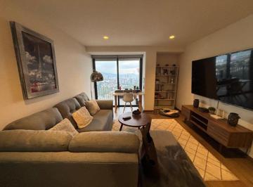 Departamento de 1 habitación, Cuajimalpa de Morelos · Renta Departamento Amueblado y Equipado 1 Rec de 57 m² en Santa Fe Cuajimalpa Terraza y Balcón