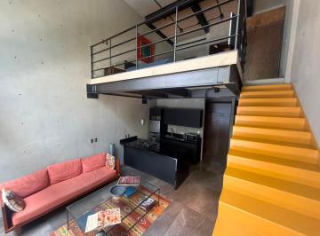 Departamento de 1 habitación, Cuauhtémoc · Depto Renta Loft Condesa Doble Altura Tipo Loft con Balcon Unico Ventanal Vitral