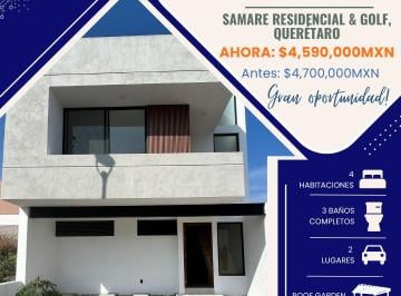 Casa en condominio de 4 habitaciones, El Marqués · Casa de 128 m² con 4 Recámaras en Venta en Zibatá