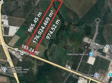 Terreno / Lote , Veracruz · 17 Hectáreas en Venta Ciudad Industrial, Veracruz