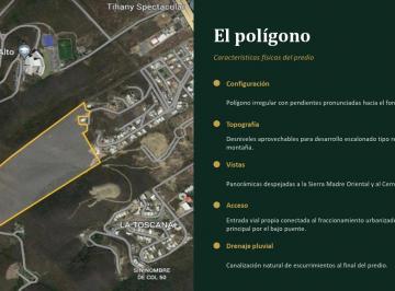 Terreno / Lote , Monterrey · Terreno Para Desarrollador, 16.3 Ha en Carretera Nacional, La Estanzuela
