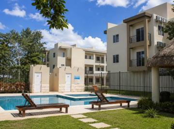 Departamento de 2 habitaciones, Solidaridad · Departamento Amueblado de 2 Recámaras en Planta Baja | Jardines Mayakoba | Alberca