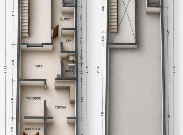 Casa de 2 habitaciones, Monterrey · Casa | Col. Terminal, Monterrey | Ideal Para Vivienda o Negocio