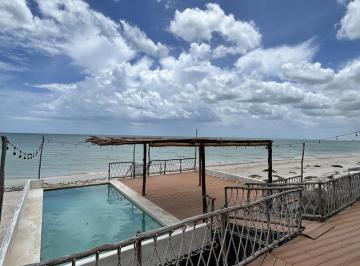 Casa · 266m² · 3 Recámaras · 8 Estacionamientos · Única Oportunidad, Casa en Venta Frente a La Playa, Paraíso Sisal