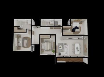 Departamento · 115m² · 3 Recámaras · 2 Estacionamientos · Departamento en Venta en Altata