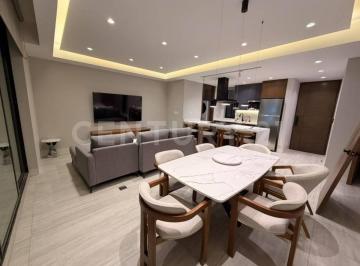 Departamento · 108m² · 2 Recámaras · Renta Departamento Nuevo Amueblado con Paneles Solares 2 Rec. Norte de Saltillo