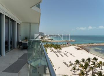 Departamento · 214m² · 3 Recámaras · Departamento en Venta, Sls Cancún, Puerto Cancún