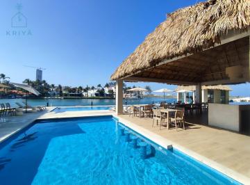 Departamento · 136m² · 2 Recámaras · Dos Arenas, Departamento en Venta en Isla del Amor con Acceso Al Río y Amenidades