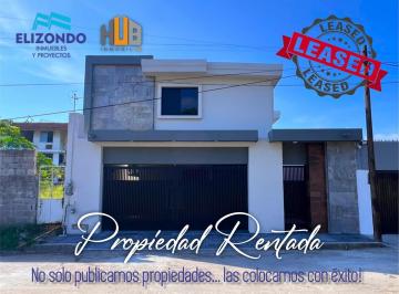 Casa · 4 Recámaras · 2 Estacionamientos · (Mecr2661) Casa Nueva en Renta con Recamara en P. B. Col. Smith, $24,000