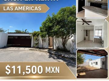 Casa · 110m² · Casa en Renta en Esquina Las Américas, Mérida