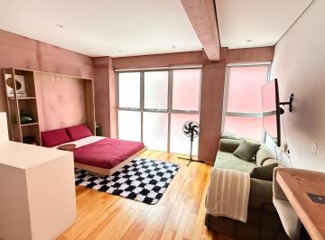 Departamento , Cuauhtémoc · Loft Amueblado en Roma Norte | 40 m² | $23,000 Mxn