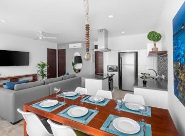 Departamento de 2 habitaciones, Solidaridad · Suite Equipada en Renta de 2 Recámaras en Anah Downtown