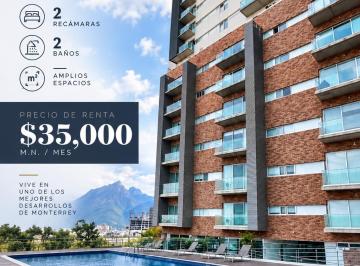 Departamento de 2 habitaciones, Monterrey · Departamento Renta en Nuevo Sur, Zona Tec de Monterrey