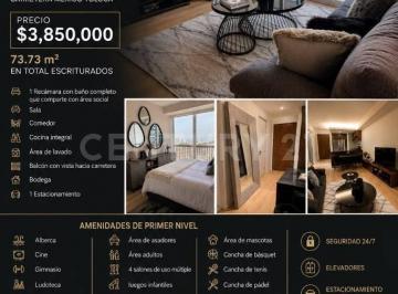 Departamento · 74m² · 1 Recámara · Venta Hermoso Loft en Stampa Residence Dm0726