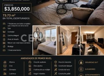 Departamento · 74m² · 1 Recámara · Venta Hermoso Loft en Stampa Residence Dm0726