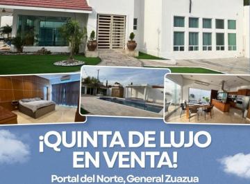 Quinta de 3 habitaciones, General Zuazua · Venta Quinta de Lujo en Portal del Norte