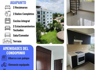 Departamento de 2 habitaciones, Cuernavaca · Departamento Penthouse Cond. Agapanto