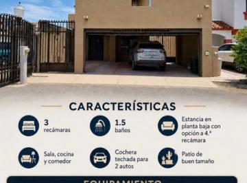 Casa de 3 habitaciones, Hermosillo · Casa en Venta Puerta Real Residencial Hermosillo Sonora