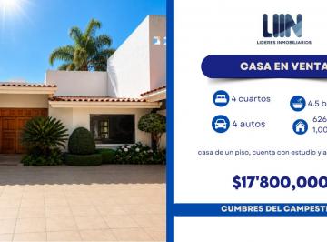Casa de 4 habitaciones, León · Casa de un Piso en Venta en Cumbres del Campestre