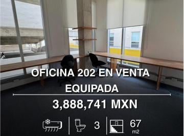 Oficina · 67m² · 5 Estacionamientos · Oficina 202 de 67 m² en Venta/renta en Centralia, Cancún
