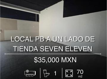 Local comercial · 70m² · 4 Estacionamientos · Local en Renta de 70 m² en Centralia, Cancún